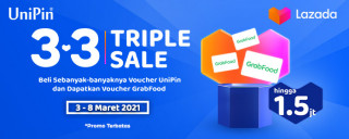 Beli Voucher Game di Lazada, Menangin Voucher Grabfood Hingga 1,5 Juta